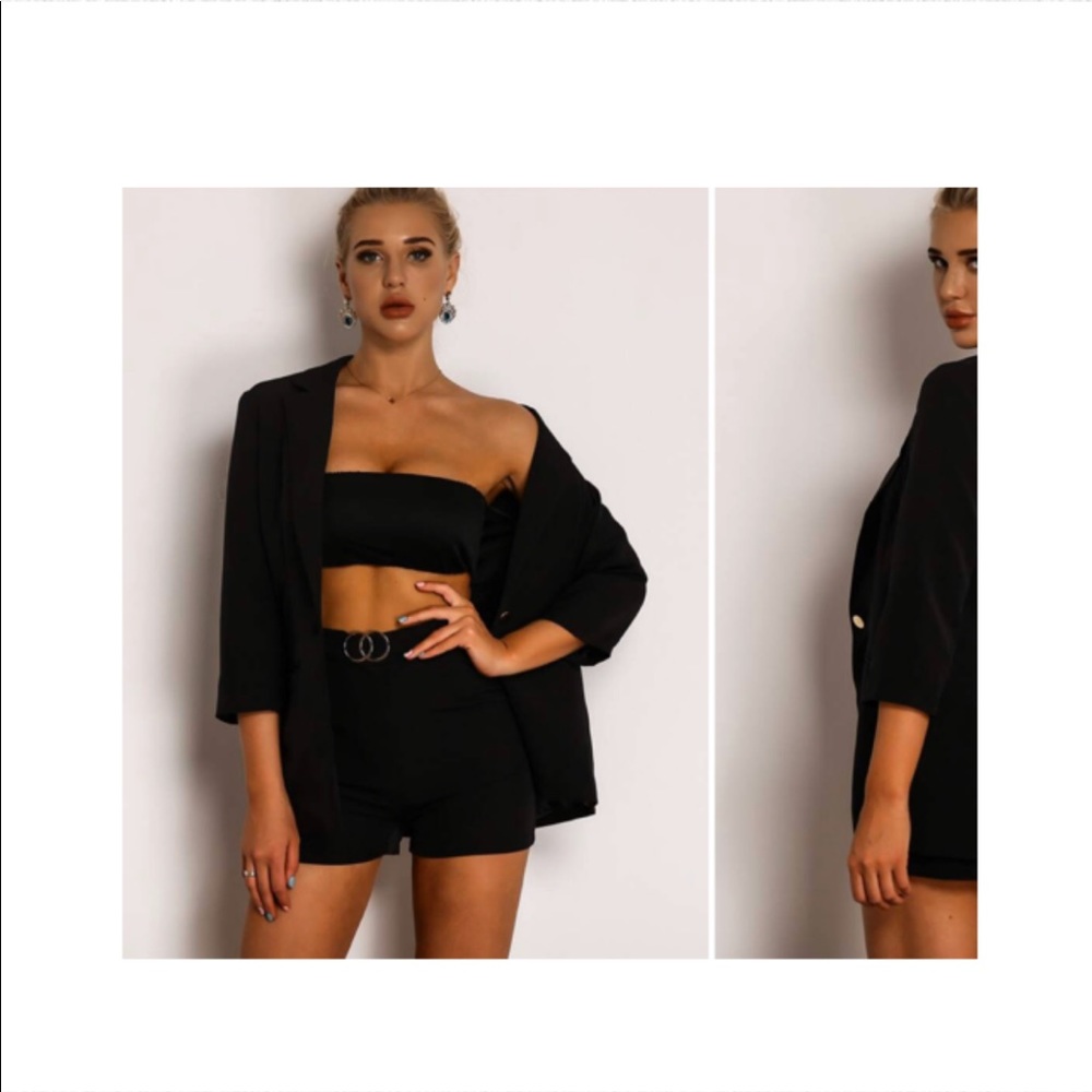 Blazer and shorts set